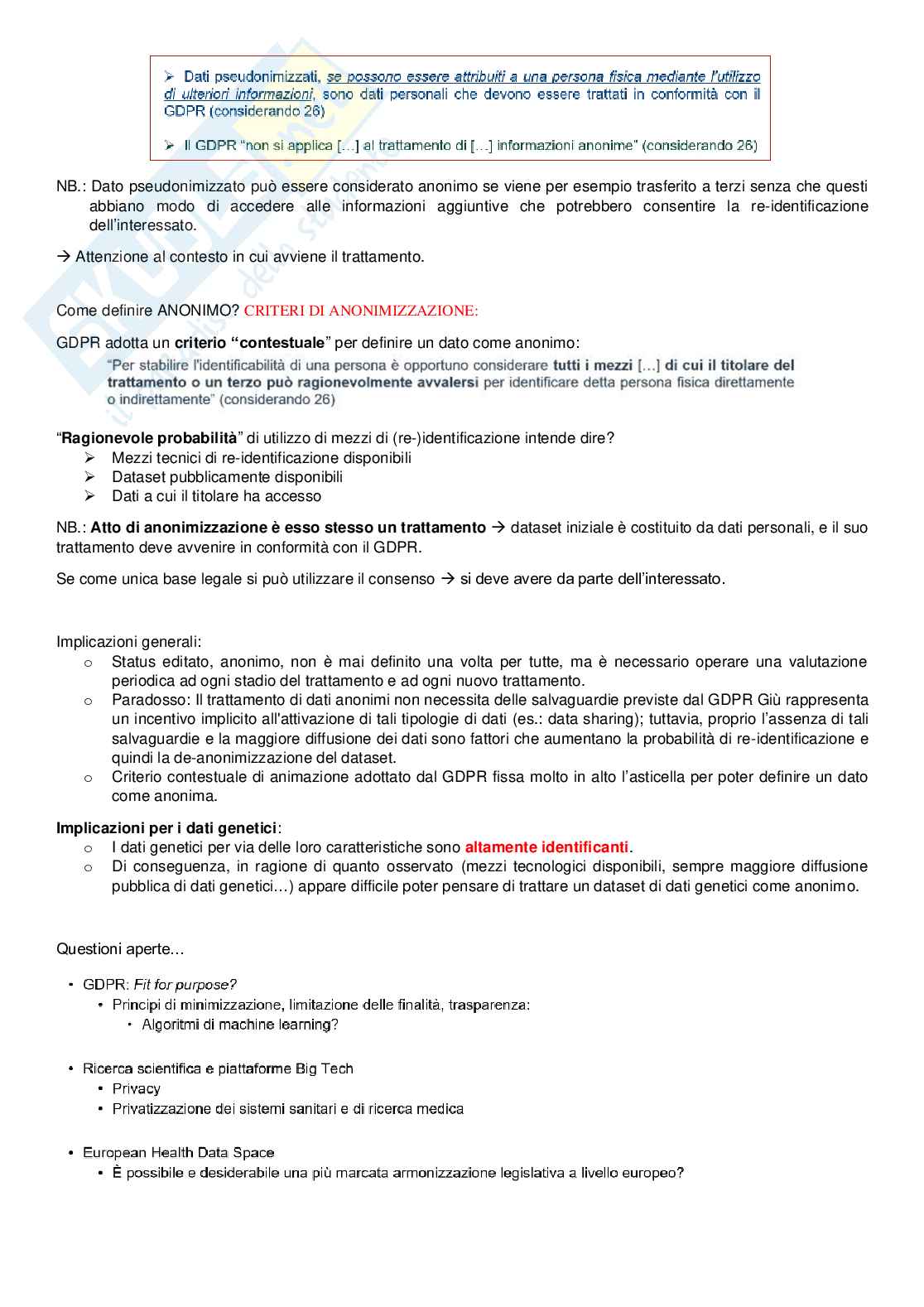 Modulo di Bioetica Pag. 36