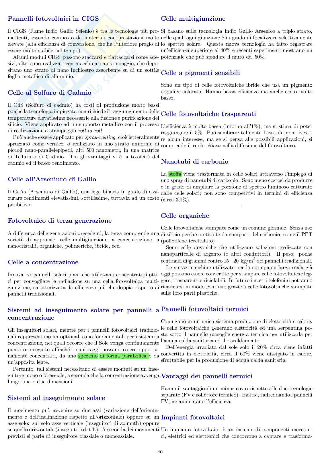 Fonti energetiche rinnovabili Pag. 46