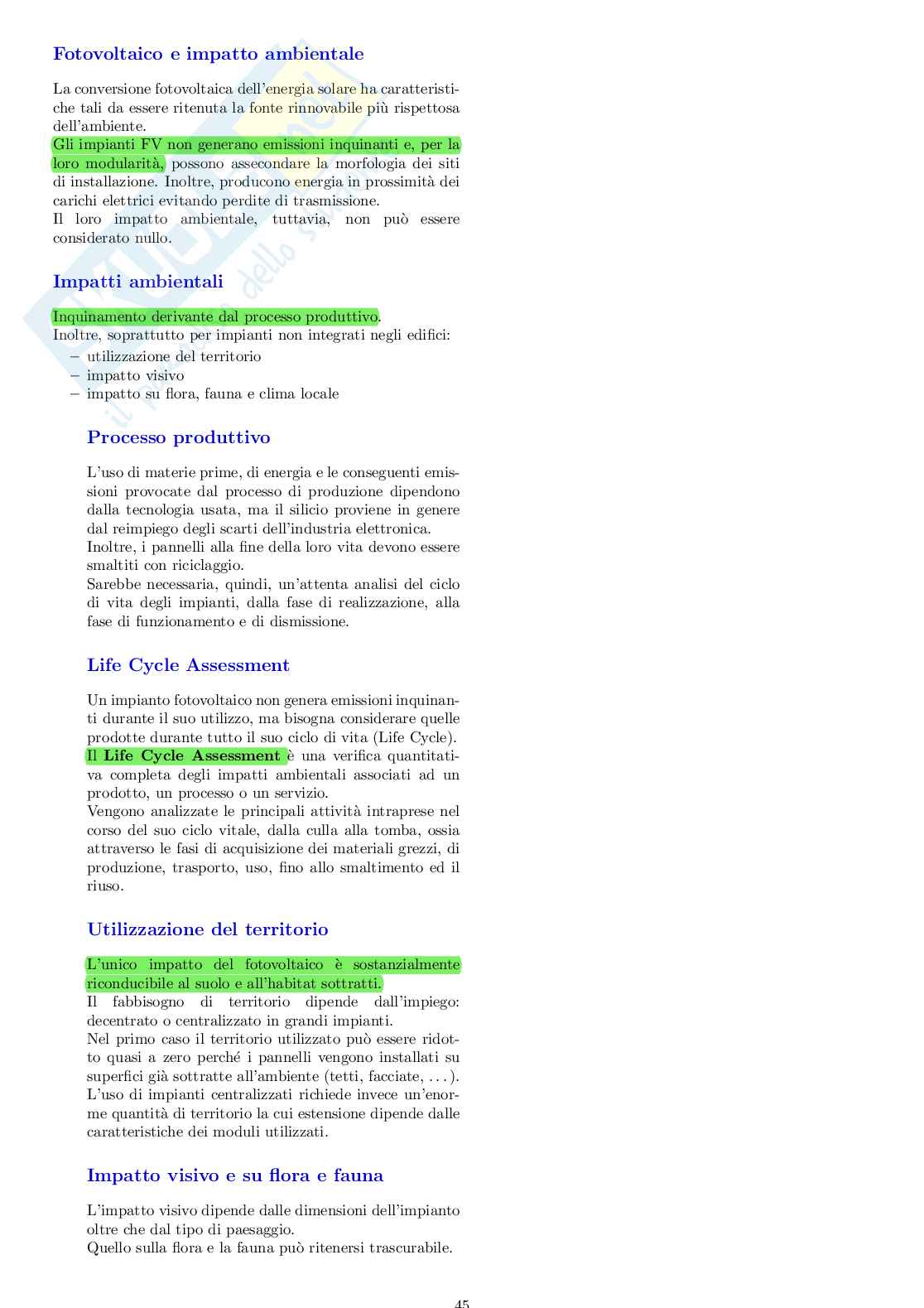 Fonti energetiche rinnovabili Pag. 51