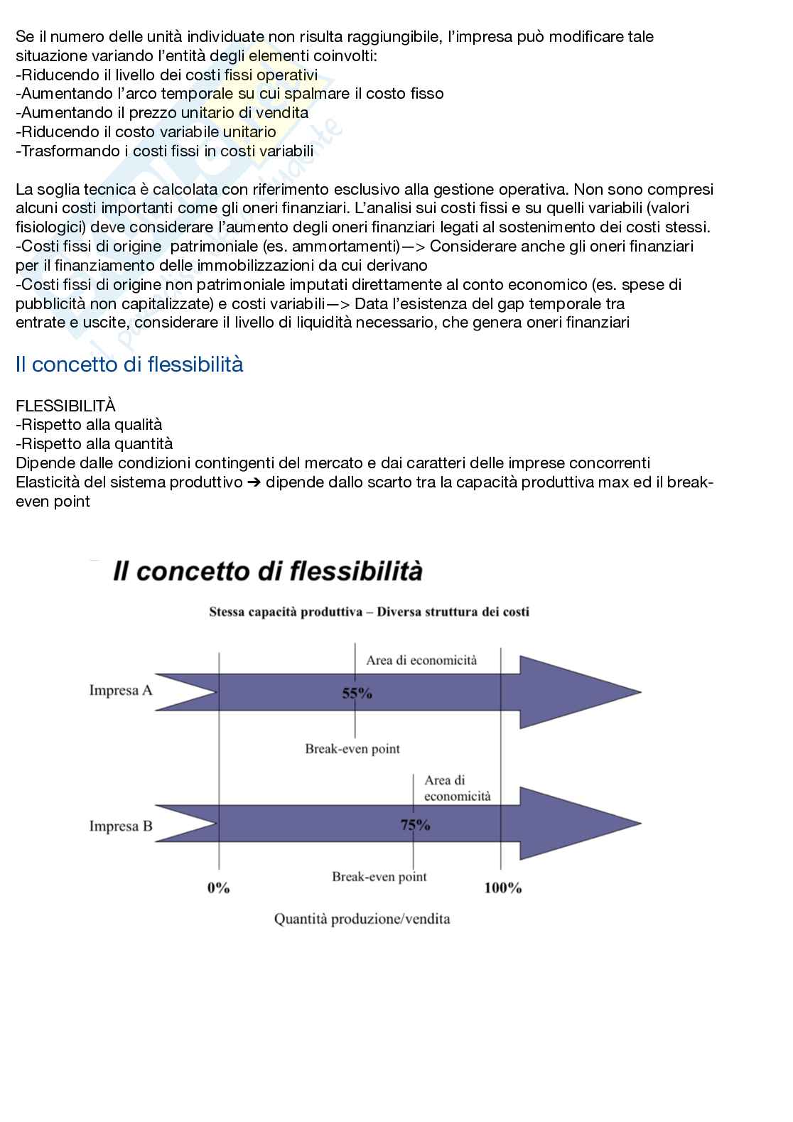 Riassunto esame Economia e gestione delle imprese, Prof. Innocenti Niccoló, libro consigliato Economia e gestione delle imprese , Moliterni  Pag. 21
