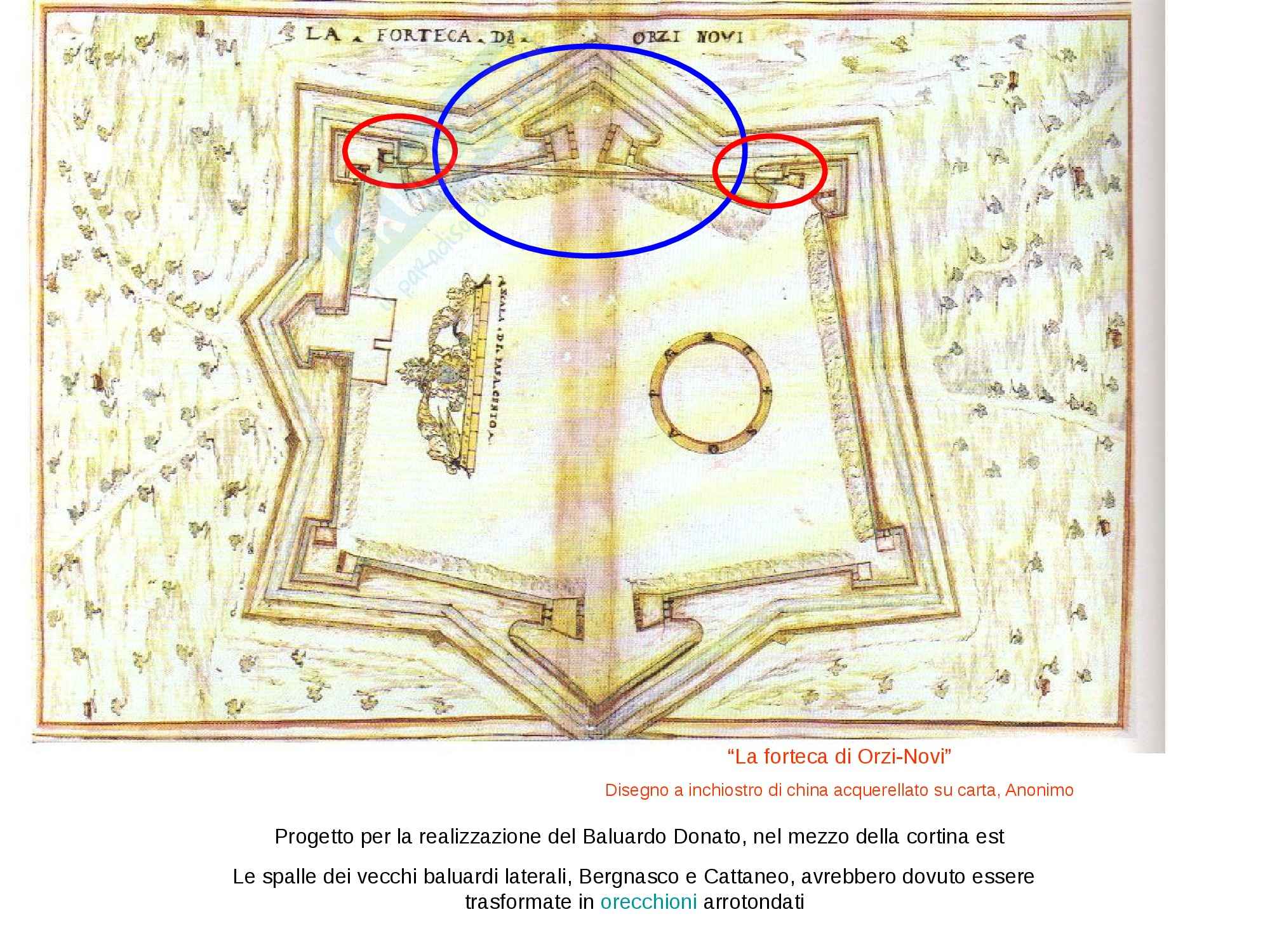 Storia dell'architettura - progetto sulla fortezza di Orzinuovi Pag. 6