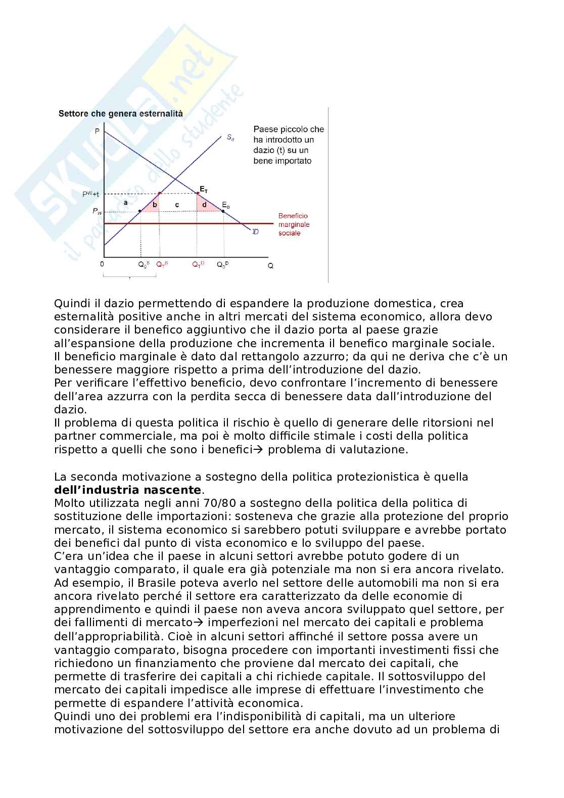 Appunti presi a lezione corso Economia internazionale Pag. 41