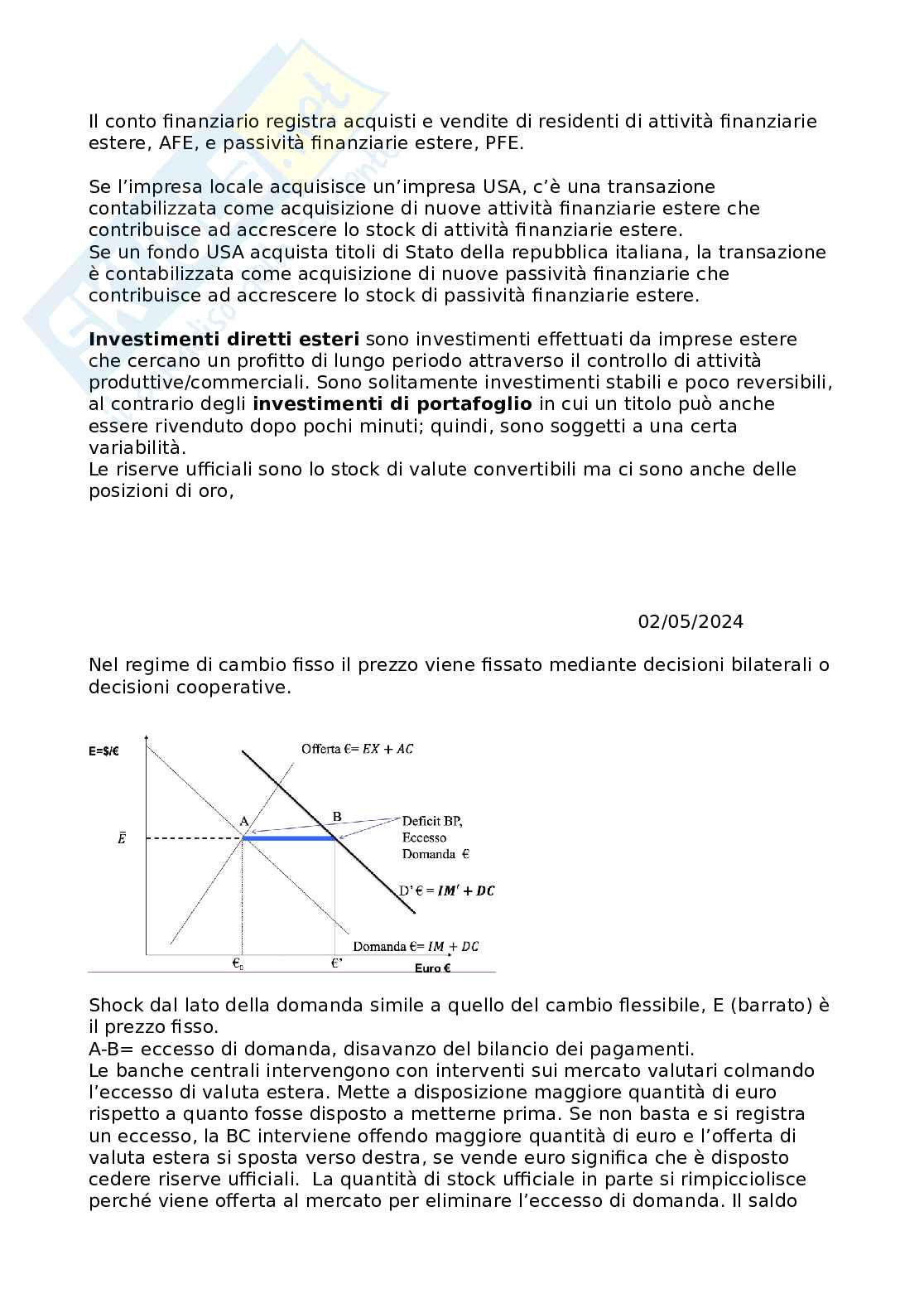 Appunti presi a lezione corso Economia internazionale Pag. 51