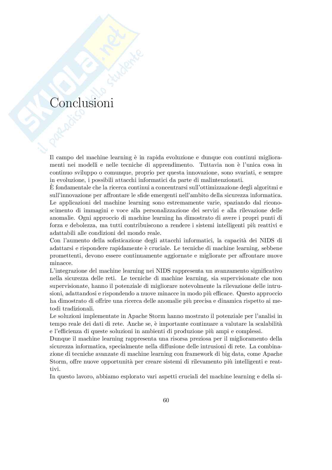 Utilizzo del framework Storm per la realizzazione di un sistema real-time di network intrusion detection Pag. 61