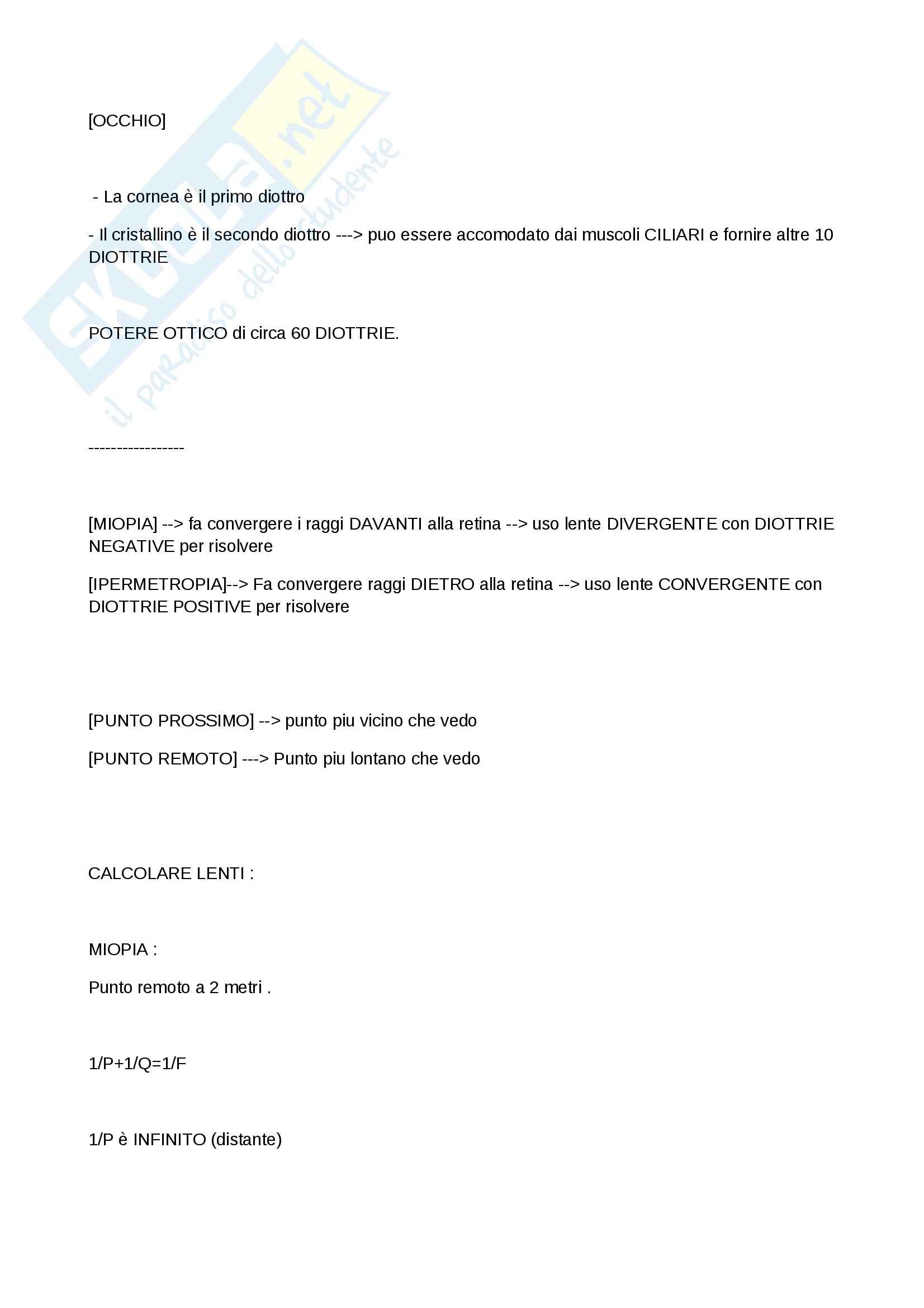 Basi fisiche e fisiologiche dell'organismo umano e metodologia statistica - Appunti Pag. 36