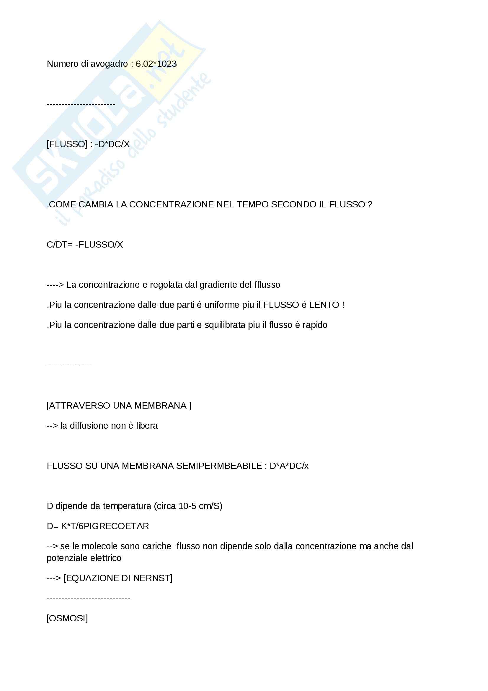 Basi fisiche e fisiologiche dell'organismo umano e metodologia statistica - Appunti Pag. 51