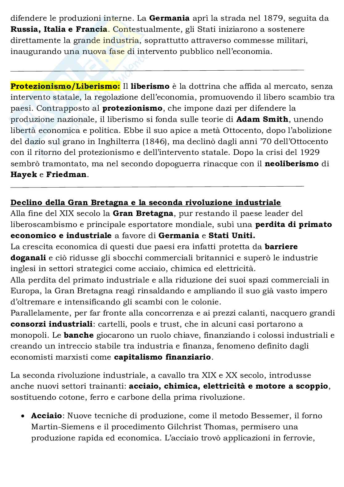 Esonero Storia contemporanea Pag. 2