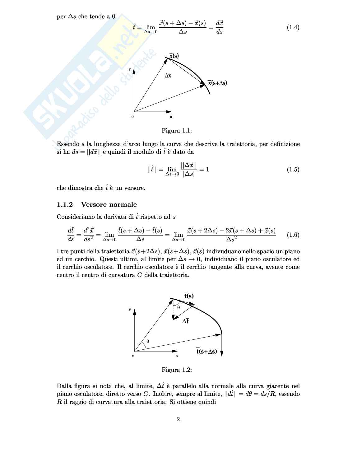Meccanica razionale Pag. 2