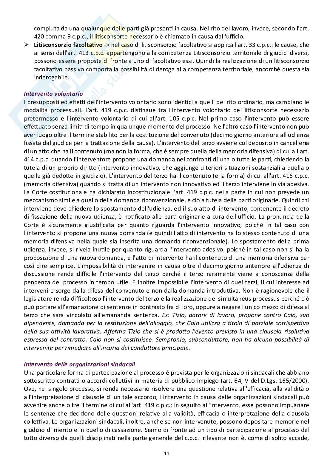 Diritto processuale civile, libro consigliato manuale IV, Luiso  Pag. 11