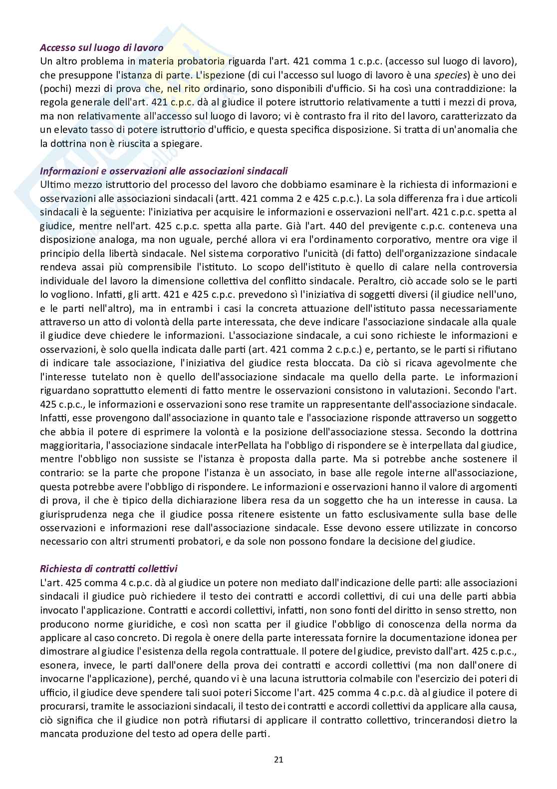 Diritto processuale civile, libro consigliato manuale IV, Luiso  Pag. 21