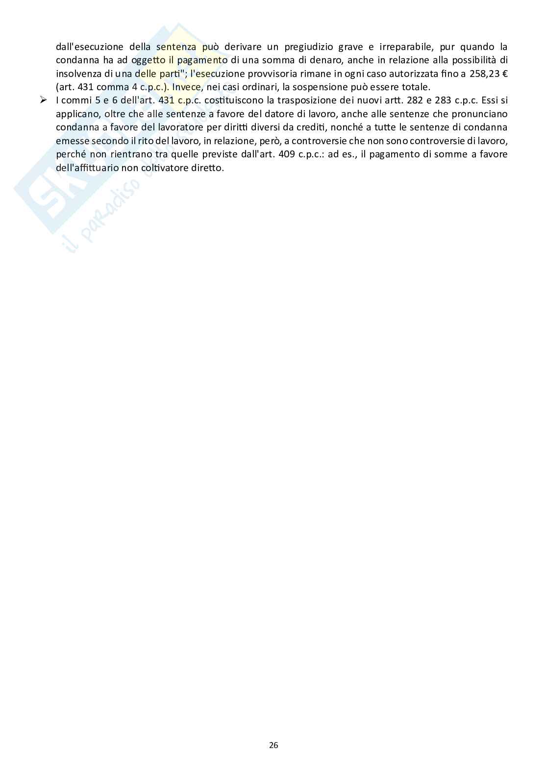 Diritto processuale civile, libro consigliato manuale IV, Luiso  Pag. 26