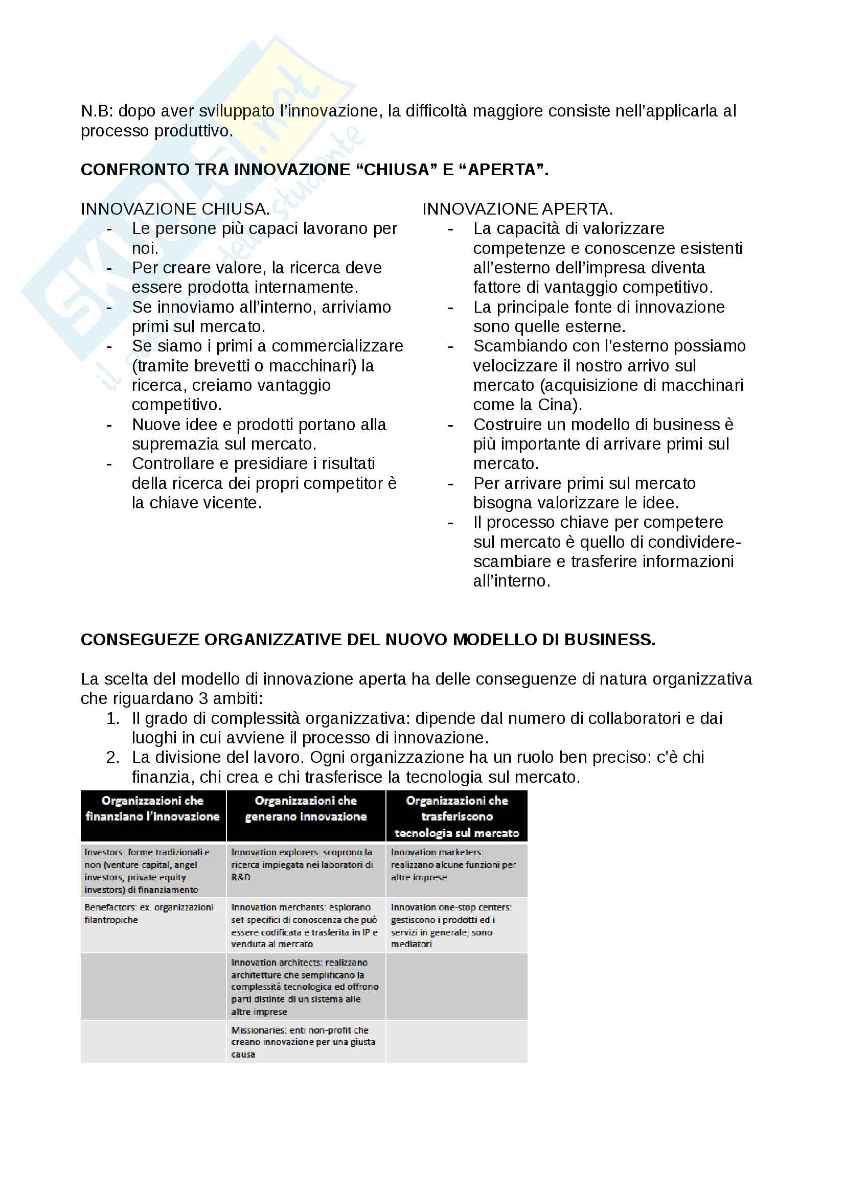 Riassunto esame economia e gestione d'impresa (EGI), prof. Crespi, Serio e Baroncelli. Libri consigliati:"Economia e gestione delle imprese" e "Operations Management" Pag. 51