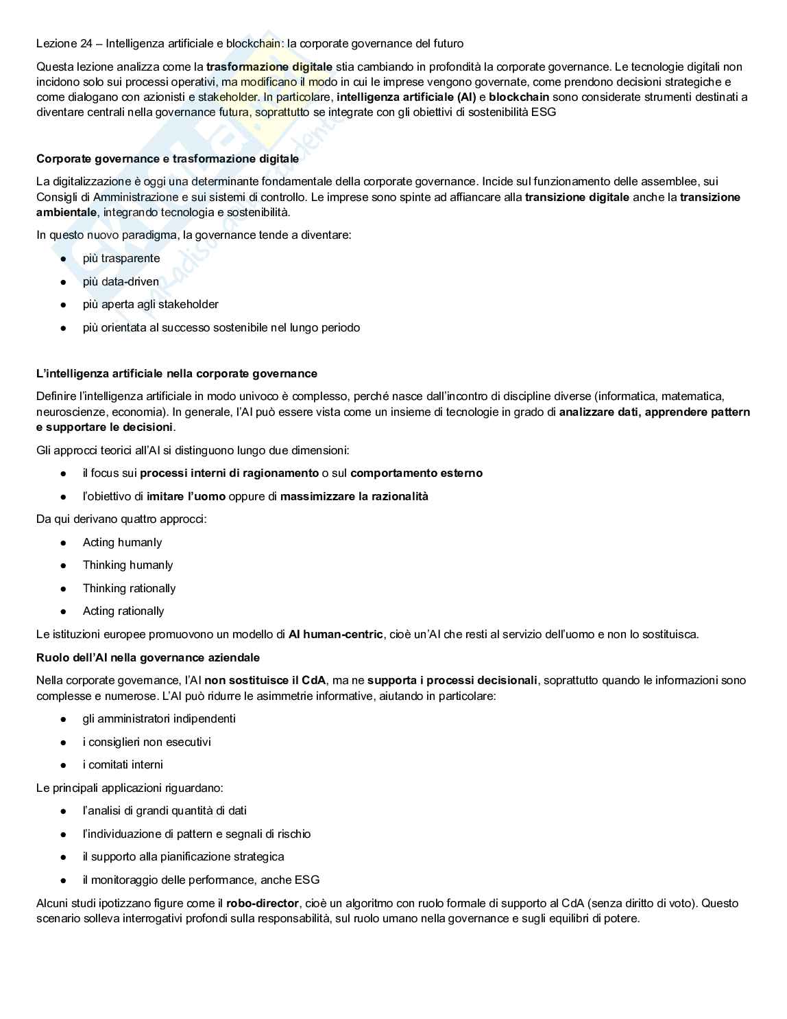 Teorie e governo dell'impresa Pag. 46