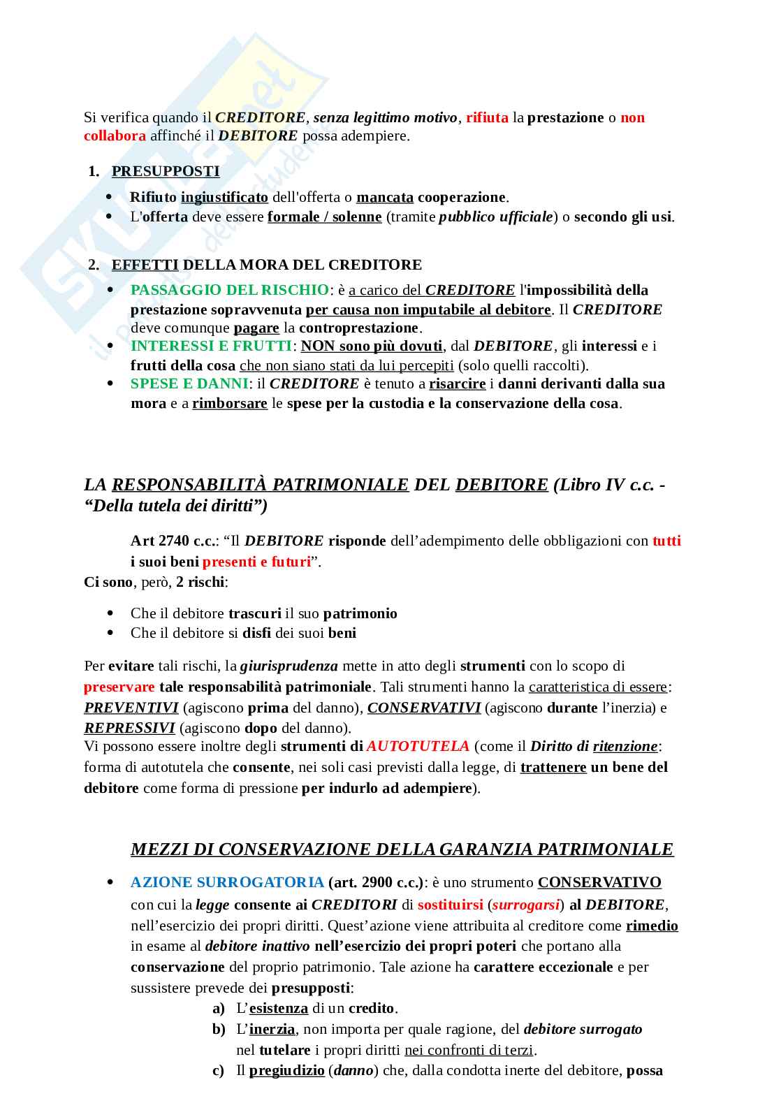 Appunti completi Diritto privato   Pag. 61