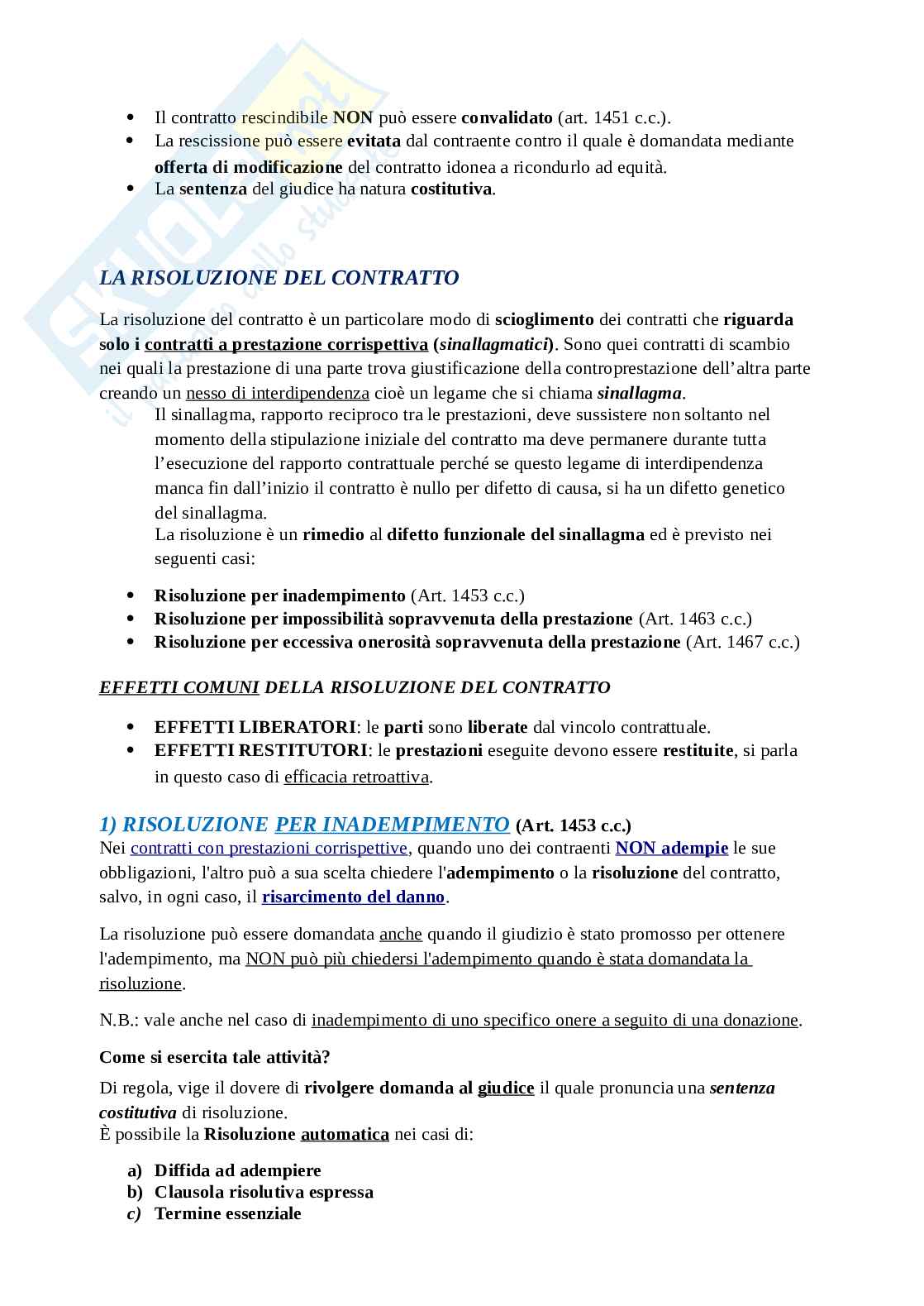 Appunti completi Diritto privato   Pag. 91