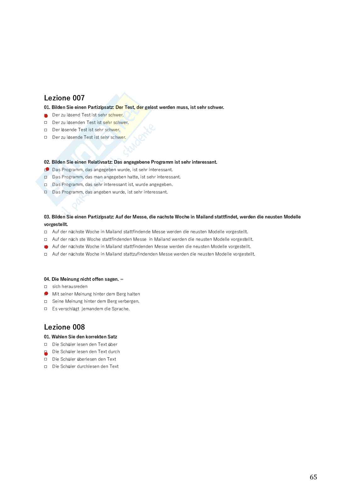 Paniere Clil Tedesco - Didattica dell'insegnamento con la metodologia clil Pag. 66