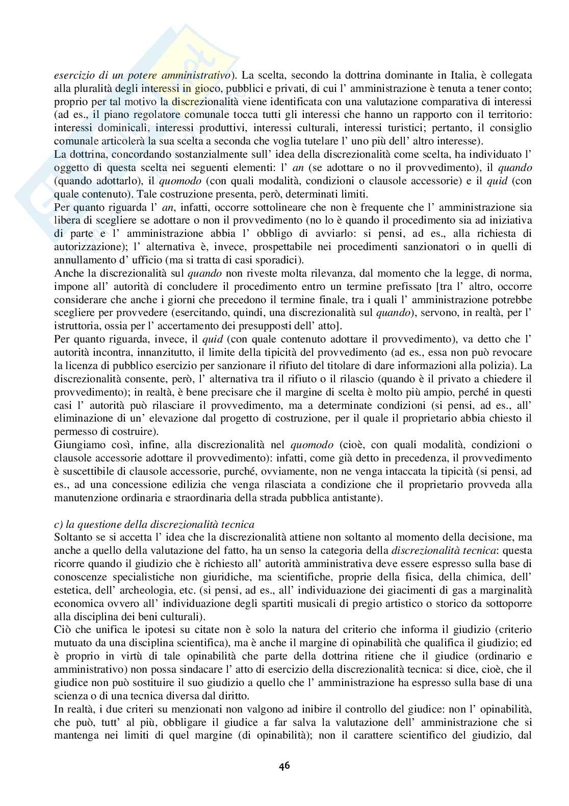 Appunti Diritto amministrativo Pag. 46