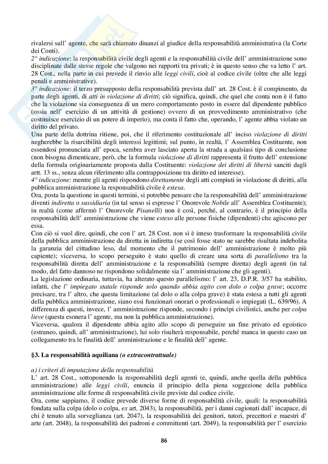 Appunti Diritto amministrativo Pag. 86