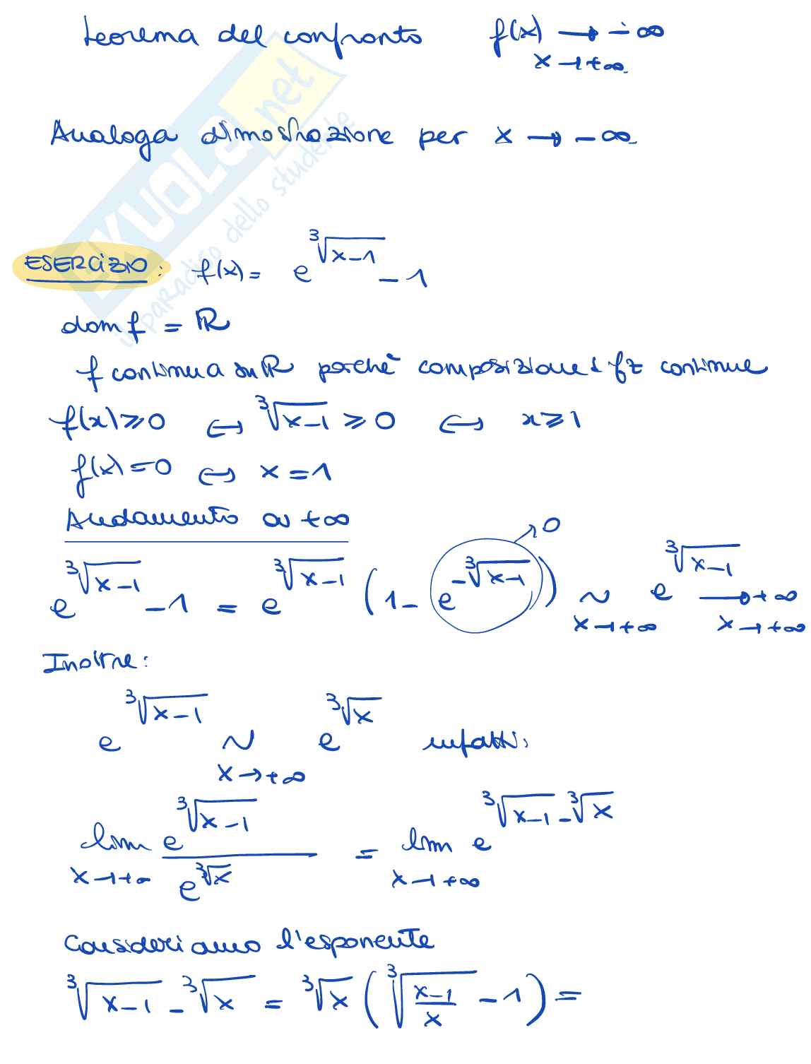 Esercizi Analisi matematica 1 Pag. 11