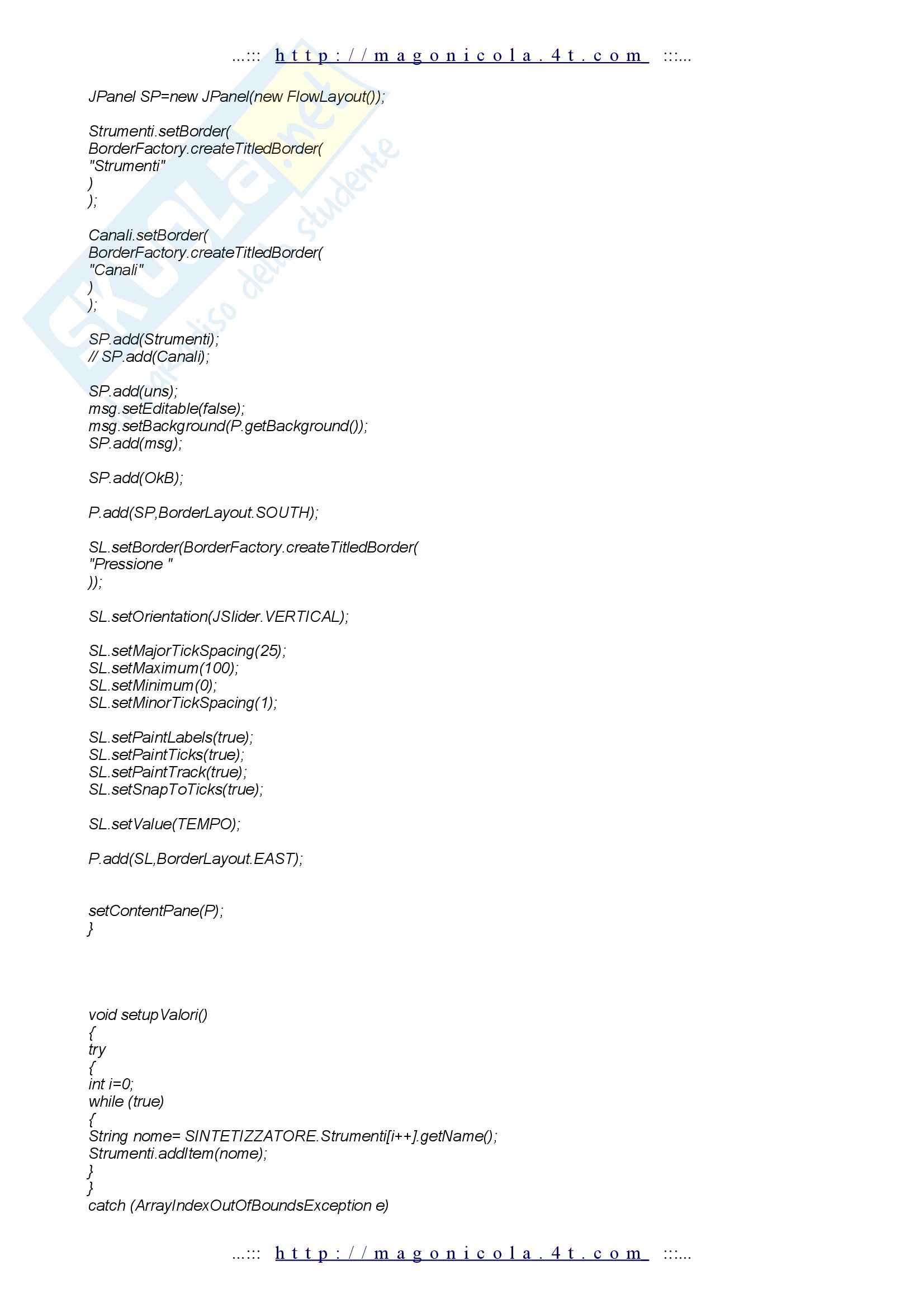 Programmazione II - Manuale Java completo Pag. 141