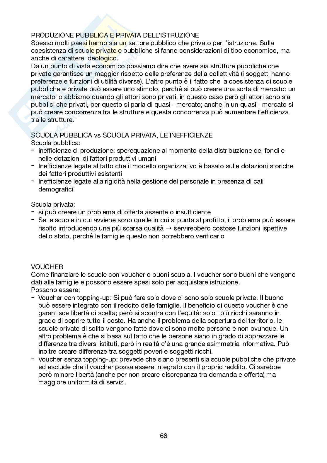 Scienza delle finanze Pag. 66