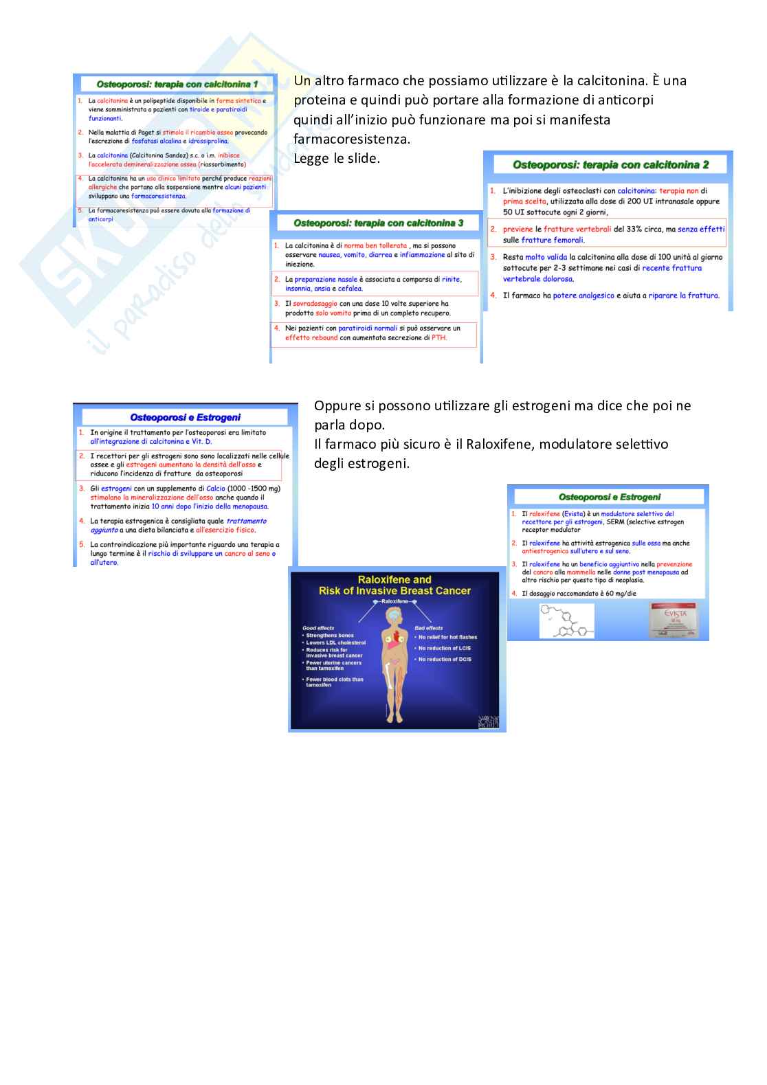 Farmacoterapia 2 - osteoporosi Pag. 11