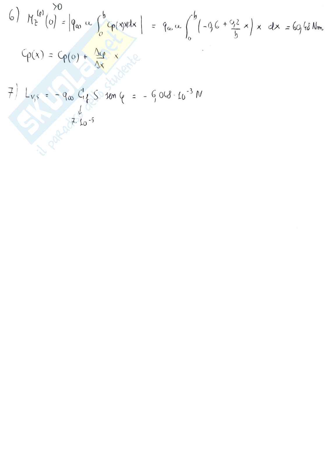 Esercizi d'esame Aerodinamica e gestione termica del veicolo Pag. 46