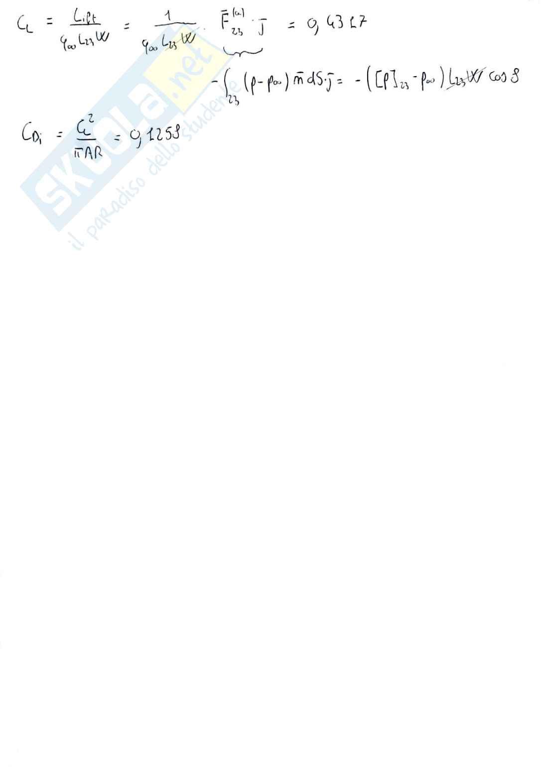 Esercizi d'esame Aerodinamica e gestione termica del veicolo Pag. 66