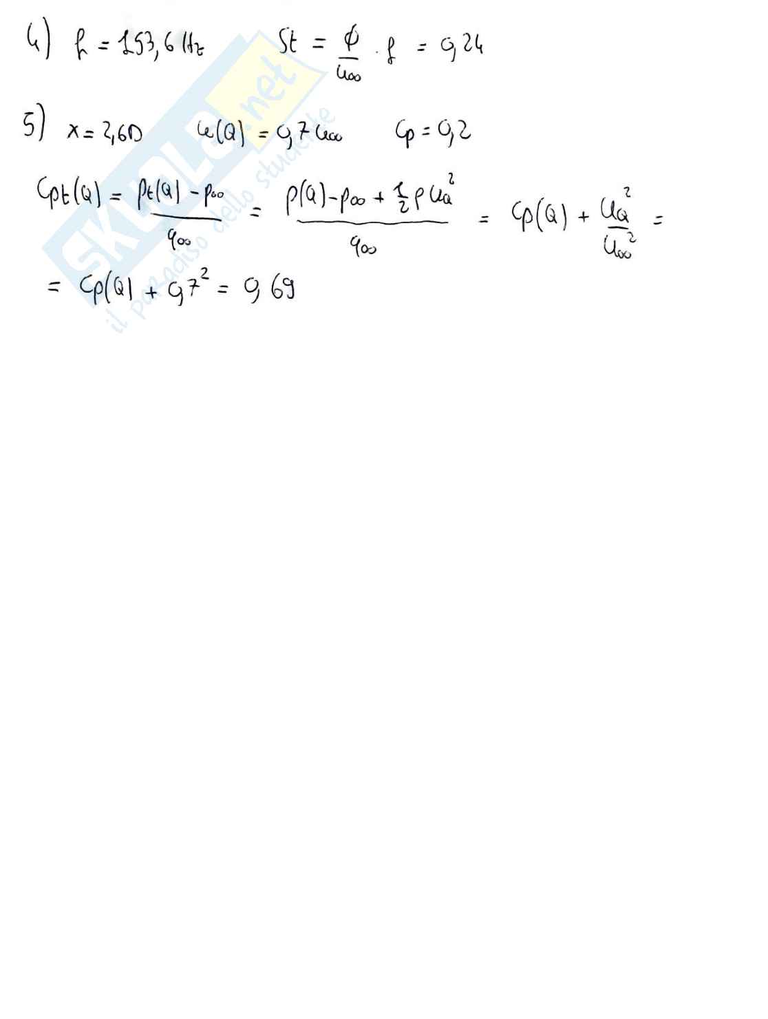 Esercizi d'esame Aerodinamica e gestione termica del veicolo Pag. 81