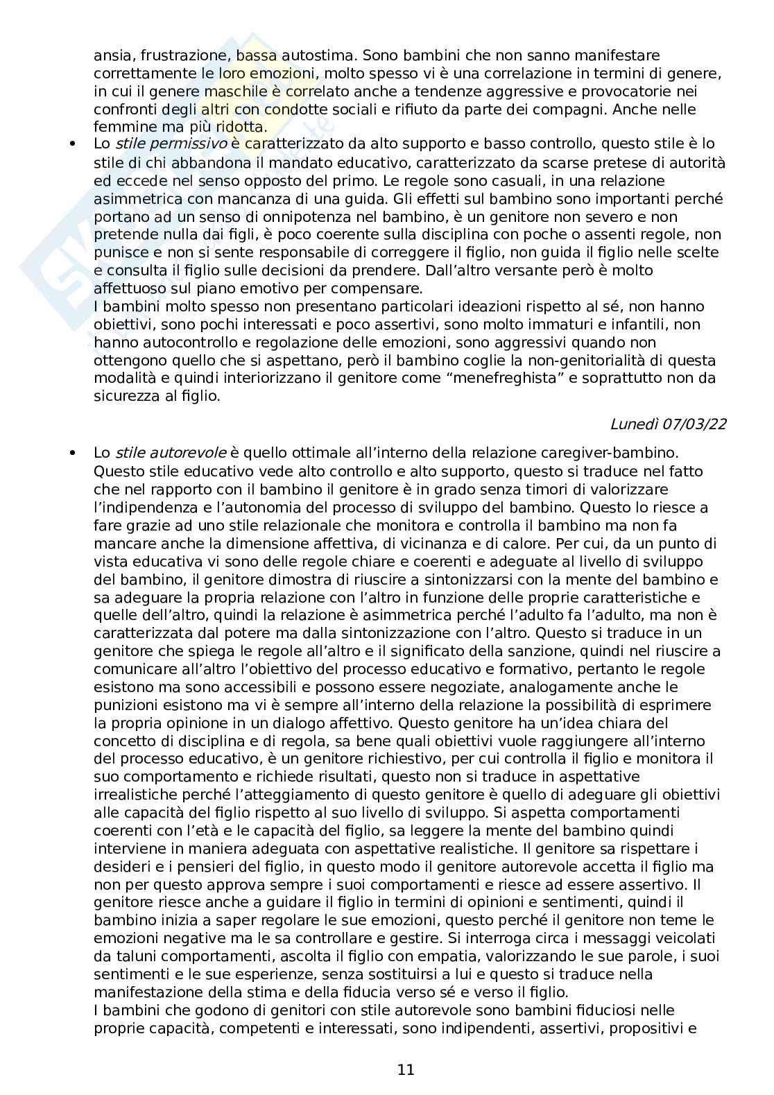 Appunti lezioni Metodi di valutazione in contesti relazionali  Pag. 11