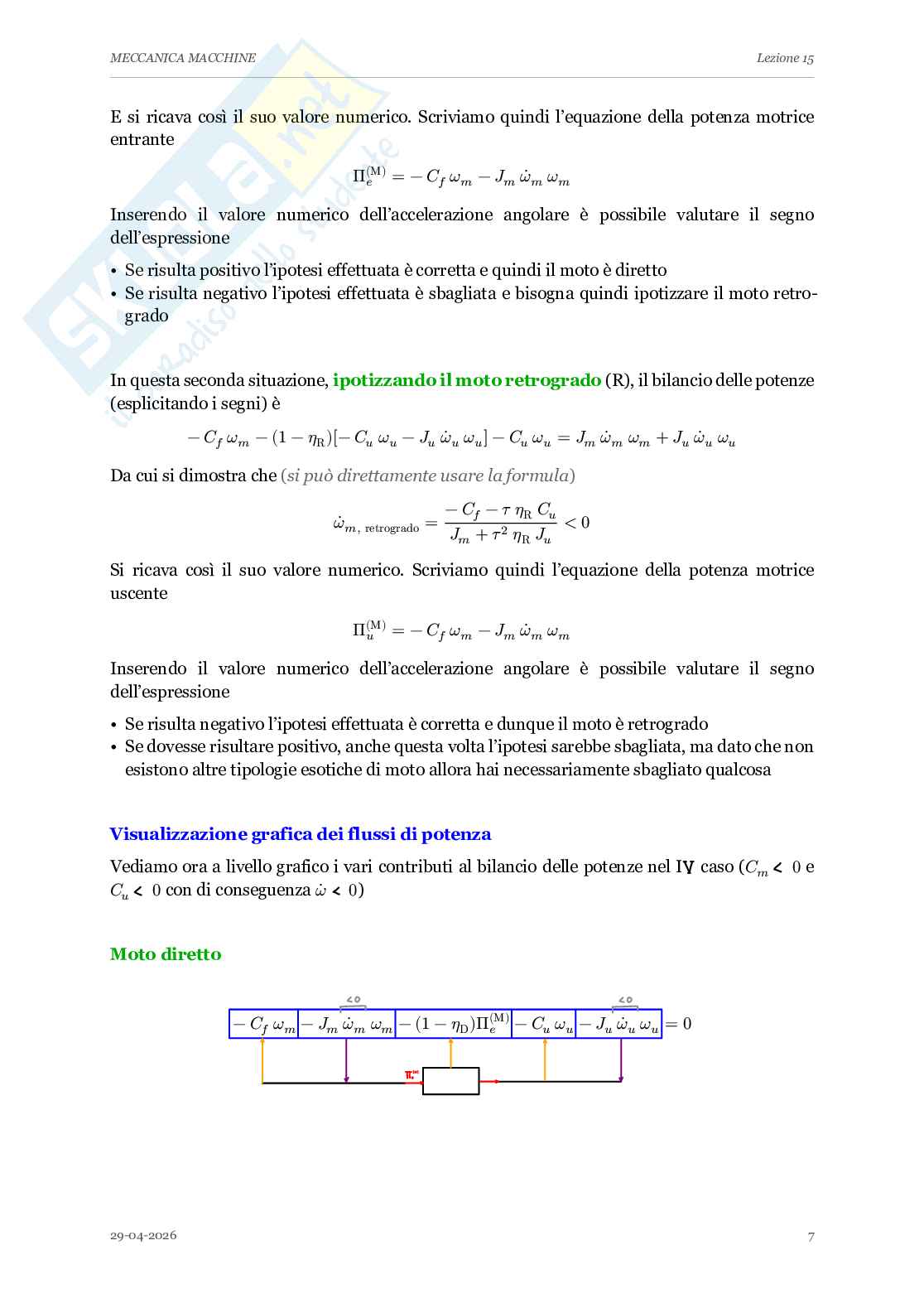 Appunti completi lezioni di Meccanica applicata alle macchine - Parte 2 Pag. 16