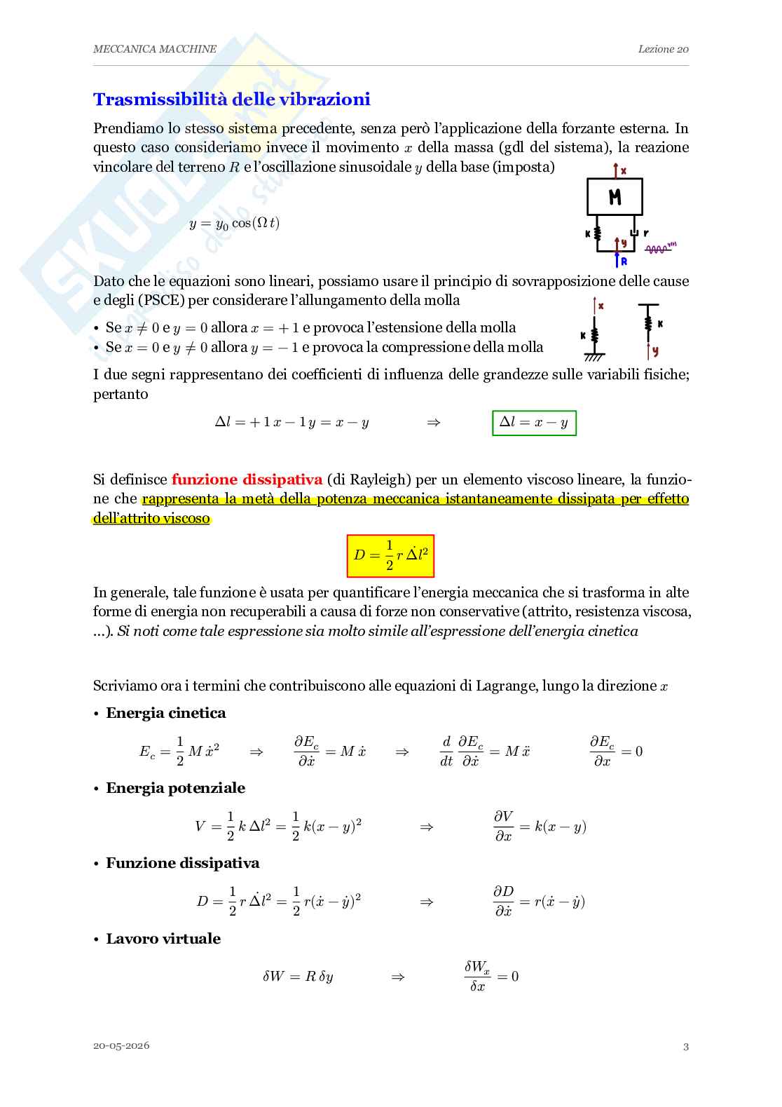 Appunti completi lezioni di Meccanica applicata alle macchine - Parte 2 Pag. 46