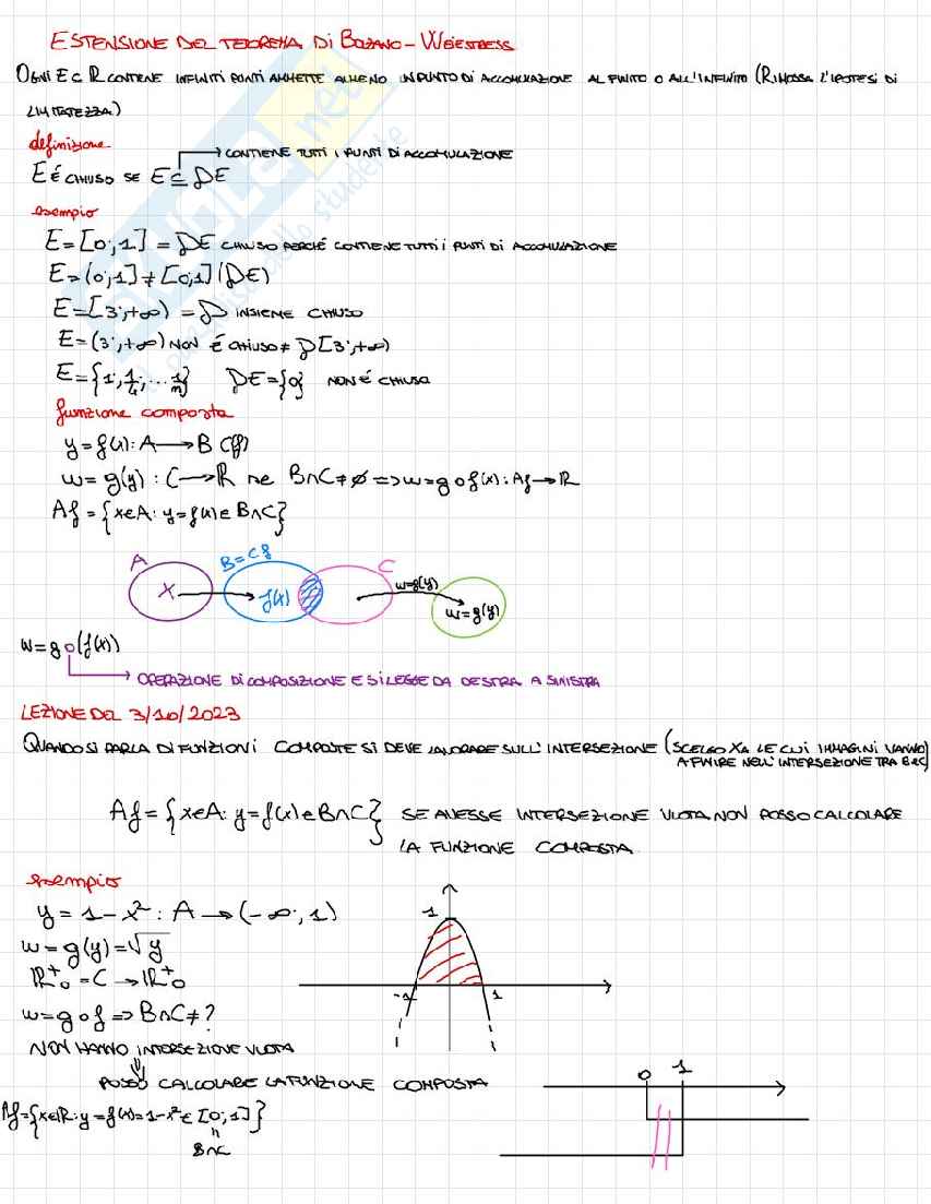 Appunti Analisi matematica I Pag. 26