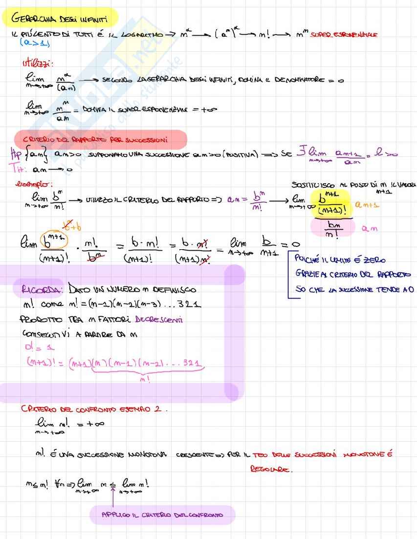 Appunti Analisi matematica I Pag. 41