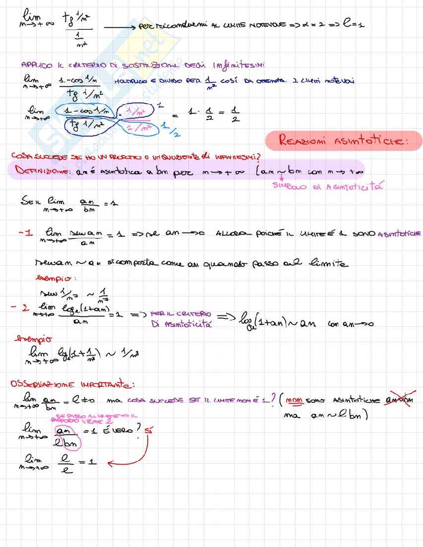 Appunti Analisi matematica I Pag. 46