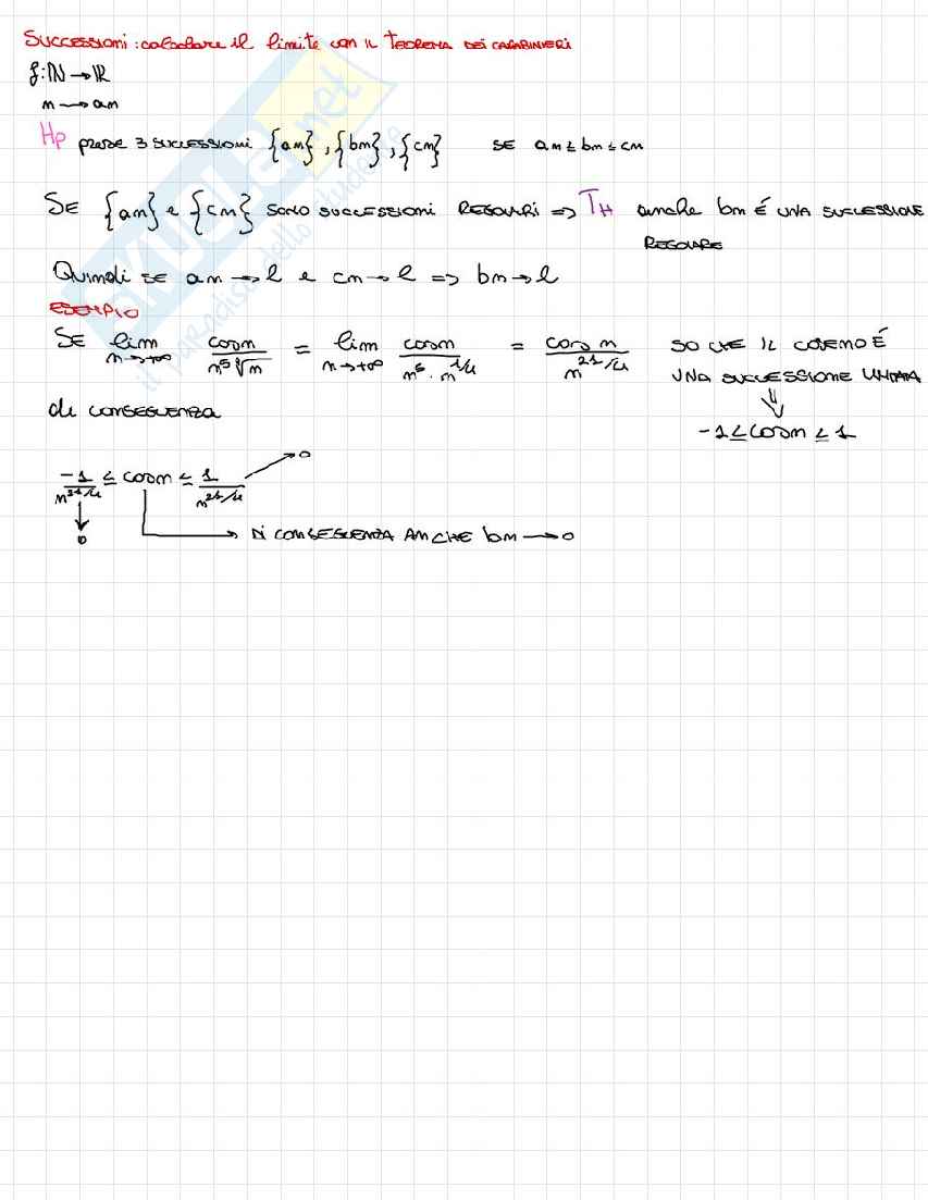 Appunti Analisi matematica I Pag. 51