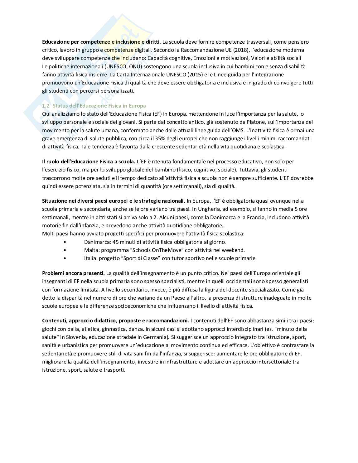 Riassunto esame Didattica e pedagogia speciale, Prof. Bellantonio Sergio, libro consigliato Life skill education for inclusion, D'anna Pag. 2