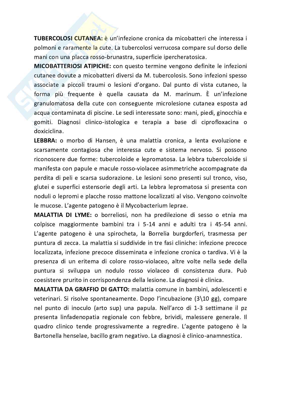 Appunti di Dermatologia  Pag. 11