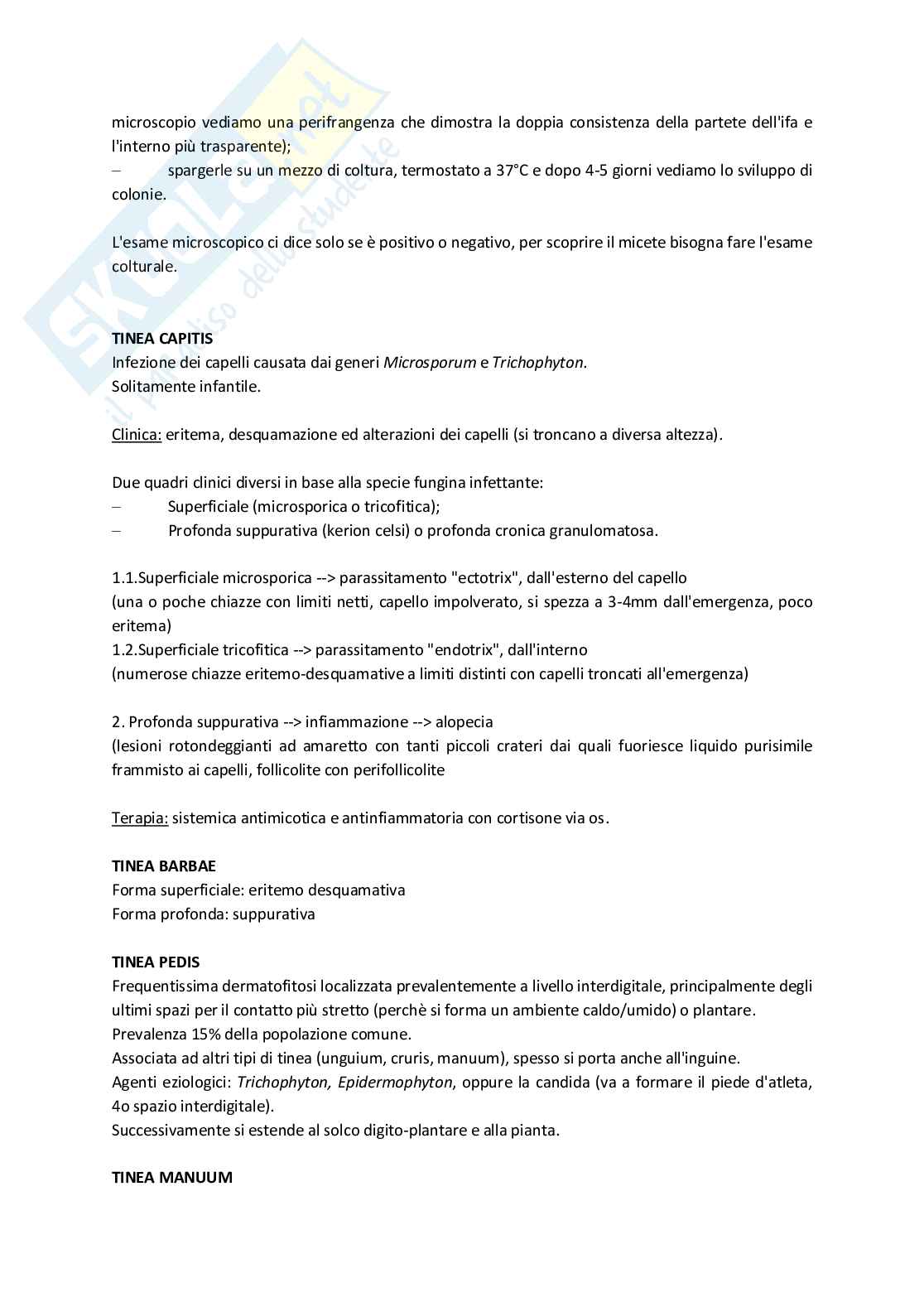 Appunti di Dermatologia  Pag. 16