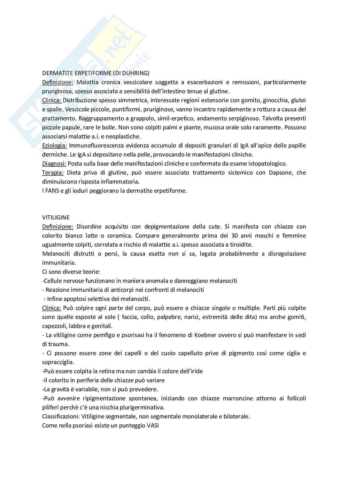 Appunti di Dermatologia  Pag. 21