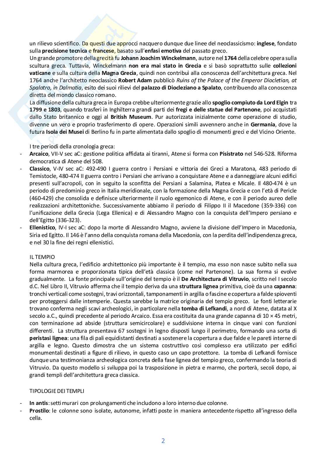 Storia dell'architettura 1 Pag. 2