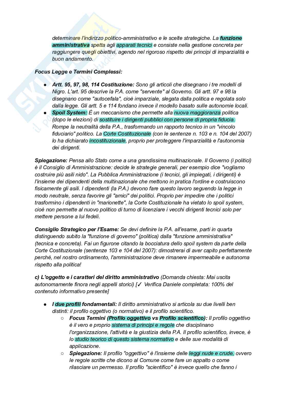 Diritto amministrativo  completo  Pag. 2