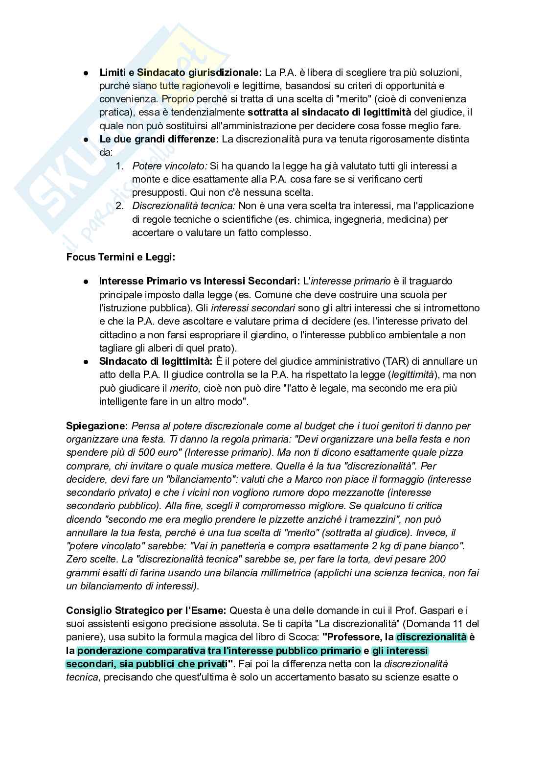 Diritto amministrativo  completo  Pag. 26