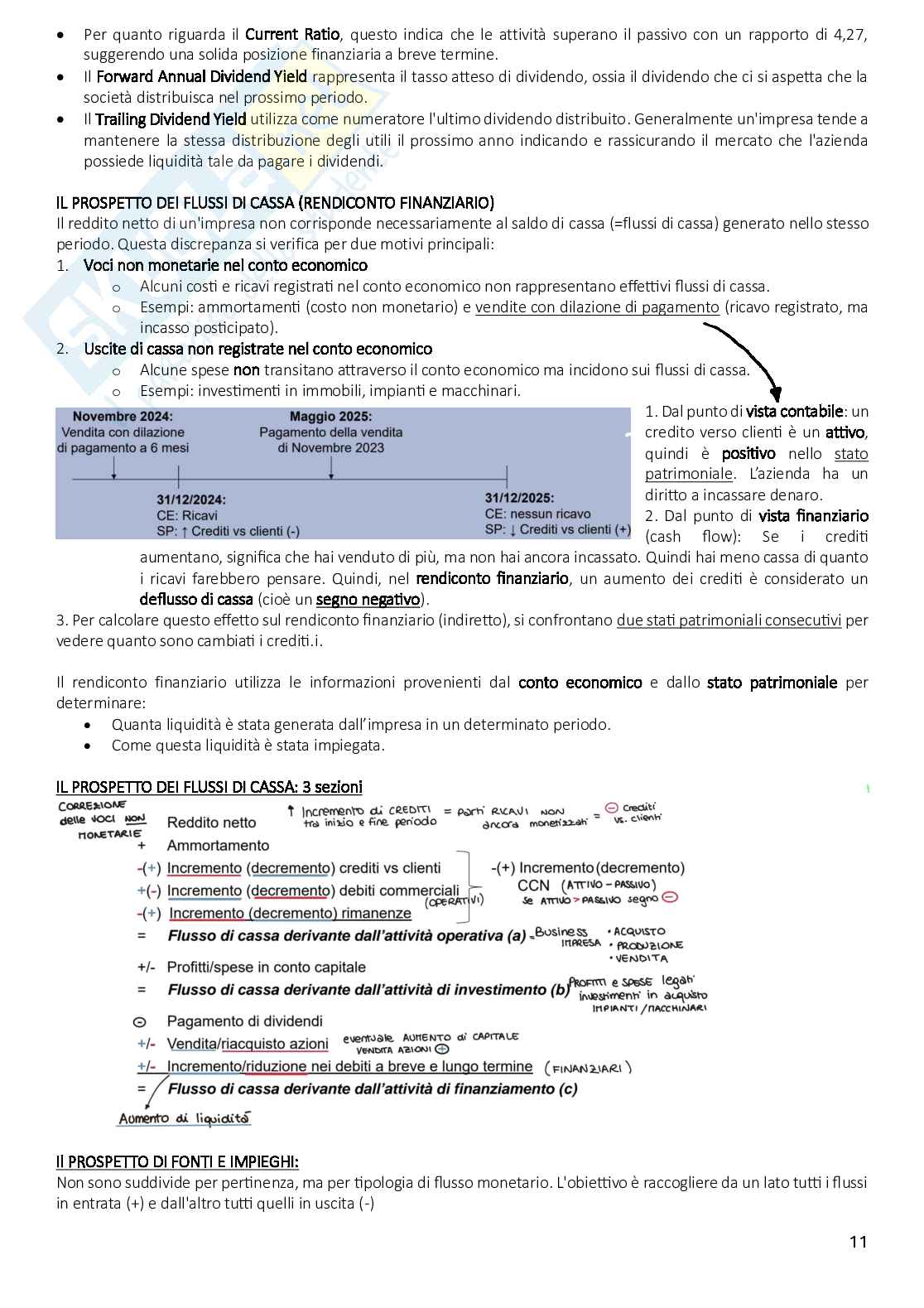 Riassunto esame Teoria della finanza e finanza aziendale, Prof. Sapienza Elena, libro consigliato Finanza aziendale, Berk  Pag. 11
