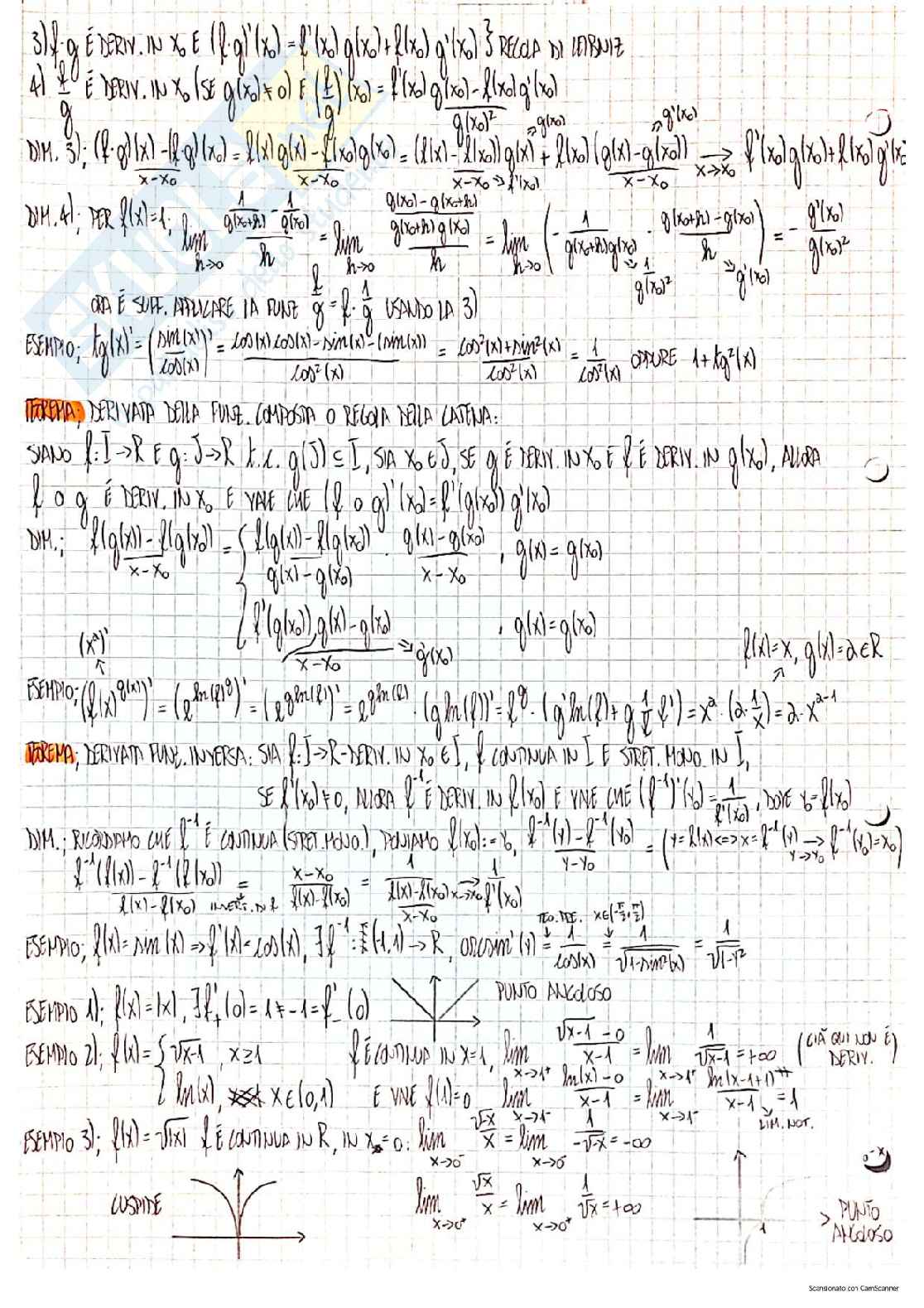 Analisi matematica 1 - Appunti completi Pag. 26