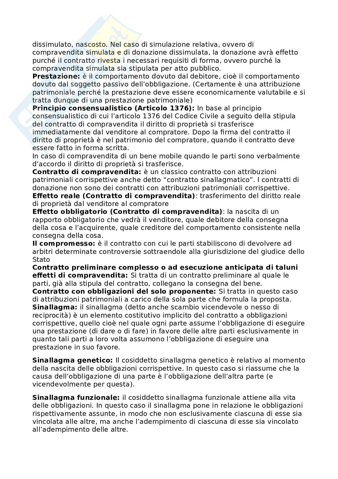 Glossario Diritto privato Pag. 21