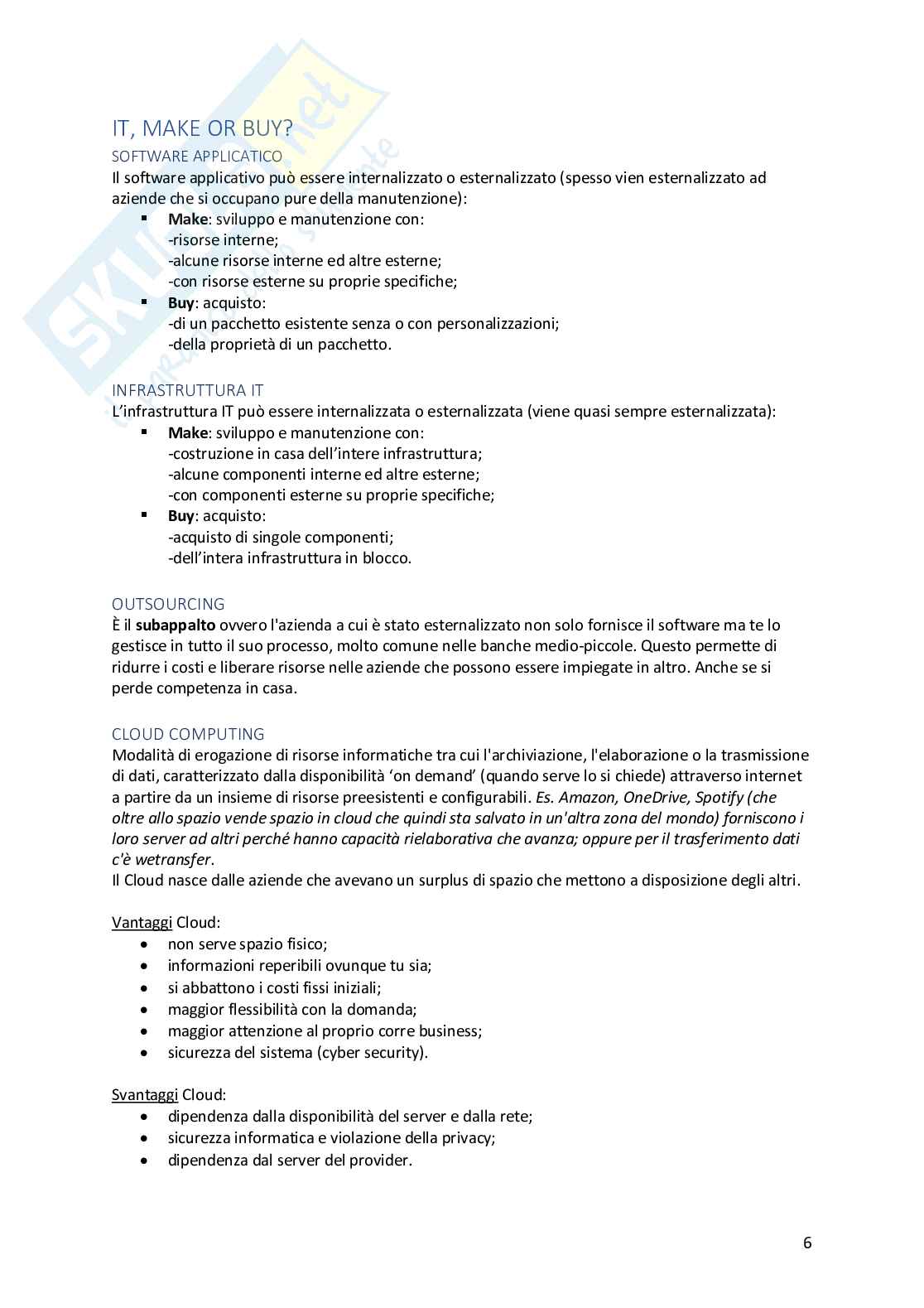 Informatica e sistemi informativi Pag. 6