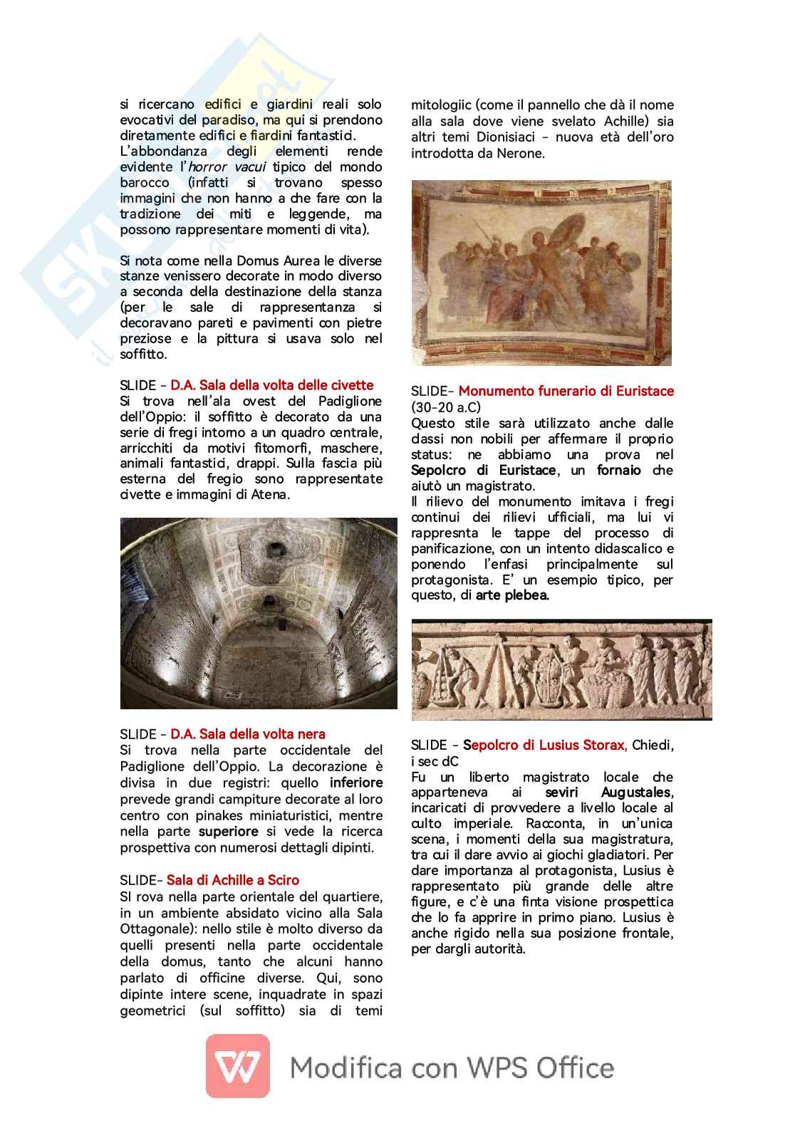 Riassunto esame Archeologia romana, Prof. Buccino Laura, libro consigliato Manuale di arte e archeologia romana , Mario Torelli Pag. 36