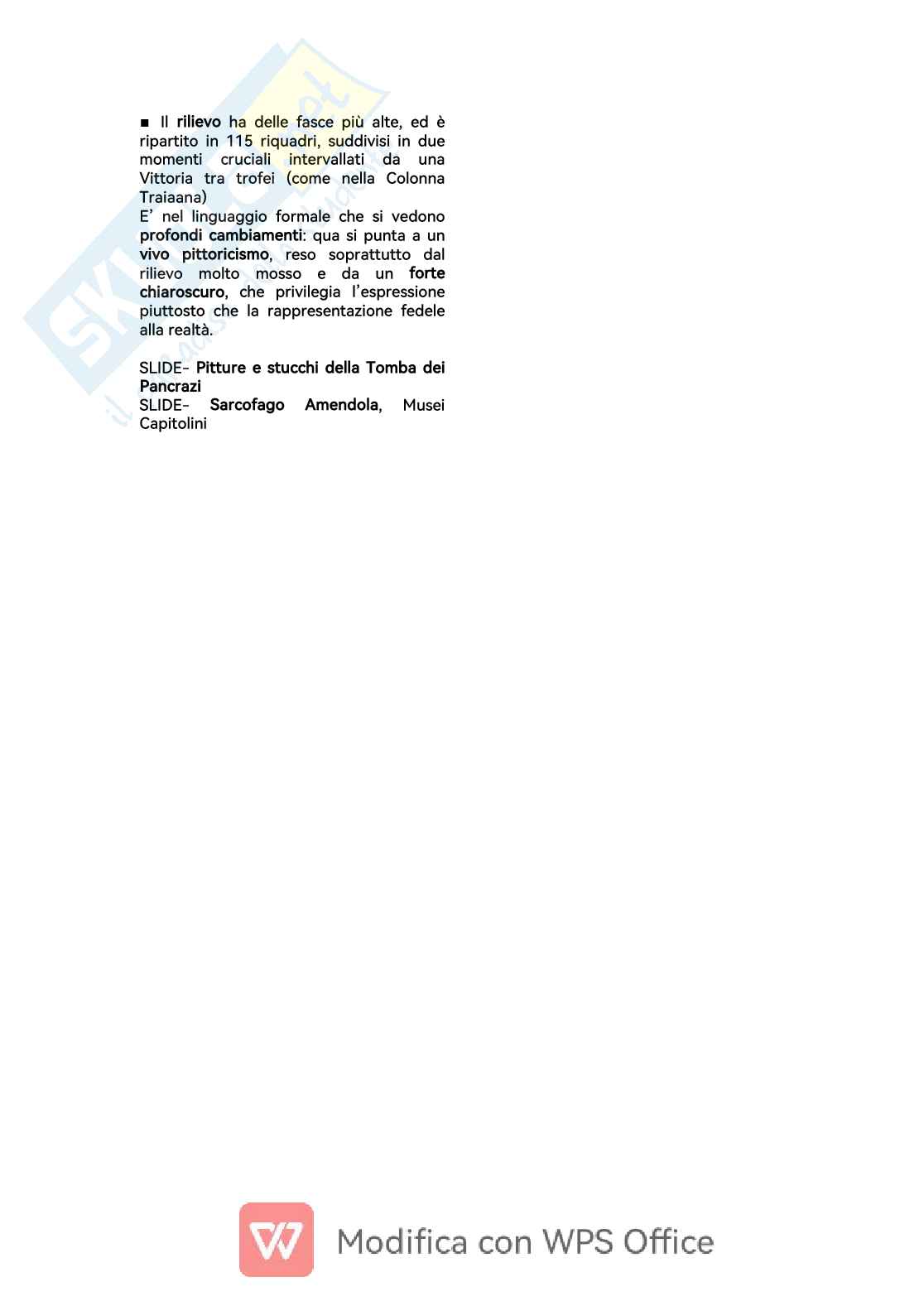 Riassunto esame Archeologia romana, Prof. Buccino Laura, libro consigliato Manuale di arte e archeologia romana , Mario Torelli Pag. 46
