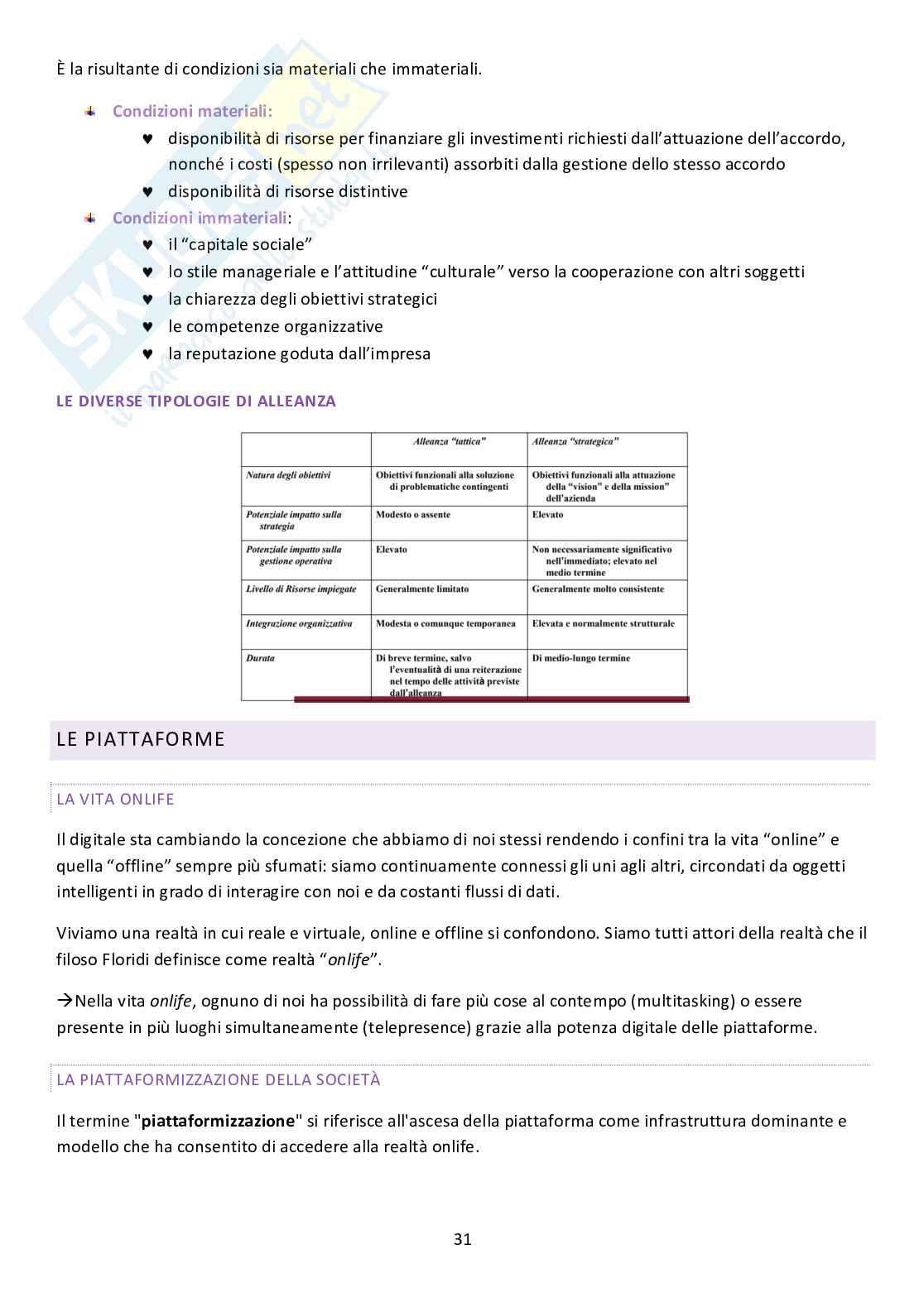 Economia e gestione delle imprese Pag. 31